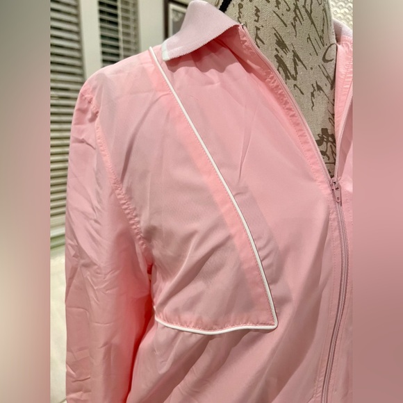 Sag Harbor Petite Medium Pink Women's Jacket Tennis Pickleball Sport - Picture 2 of 13